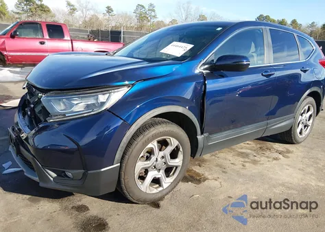 2017 Honda Cr-V Ex из США, поврежденный, VIN 5J6RW2H55HL016927